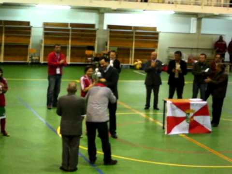 Entrega Da Taça Distrital Aveiro Feminino, Final Ossela VS Gião.wmv