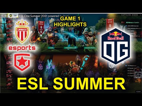 OG vs GAMBIT - SUMAIL DEBUT!! GAME 1 - ESL One Summer 2021 Dota 2 Highlights