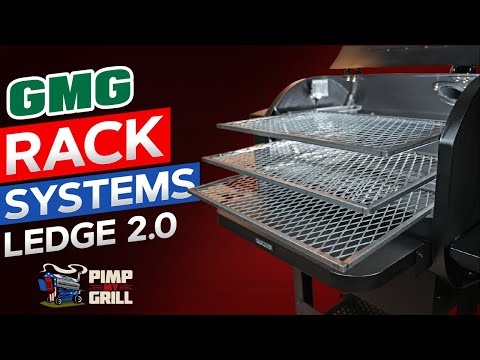 Ledge 2.0 Rack System for Green Mountain Grills | by Pimp My Grill