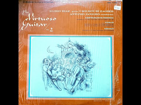 Mario Castelnuovo Tedesco Concerto op  99 Alirio Diaz (guitar)