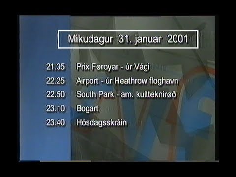 Prix Føroyar 2001 - Undanumfar úr Vági