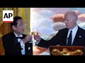Fumio Kishida invokes 'Star Trek' as he and Biden toast US-Japan relations