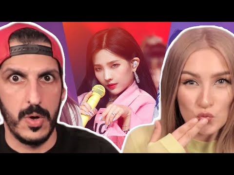 (G)I-DLE - Luv U | M COUNTDOWN - Music Producer REACTS!
