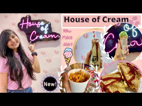 New Place Alert🚨 : House of Cream | Ice-Cream🍦+Corn Cheese Nachos+ Cold Coffee+ Sandwich🥪| Ranchi