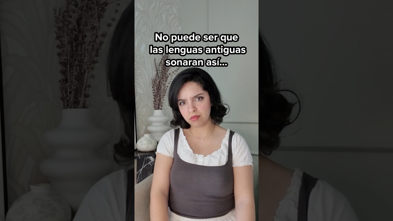 Así sonaban las lenguas antiguas #historia #lenguasantiguas