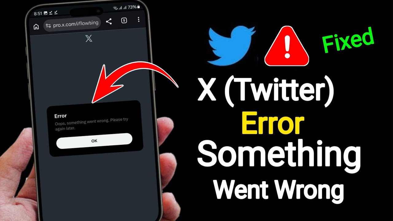 Fix Twitter Login Error 