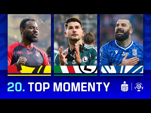 TOP MOMENTY | WSZYSTKIE GOLE 20. KOLEJKI | Ekstraklasa 2025/26