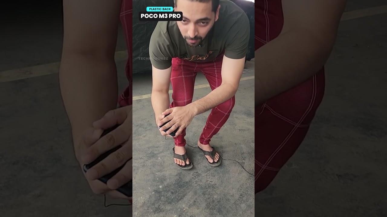 Smartphone Drop Test - Plastic Back Vs Glass Back ! #shorts