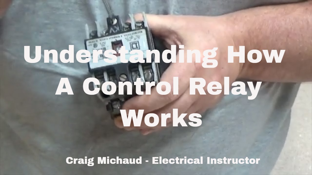 Motor Control Relay Wired, Explained