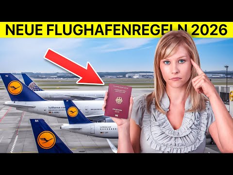 Attention! New airport rules 2026 – Here's what you need to know!