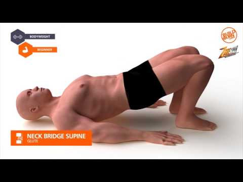 Glute   Neck Bridge Supine