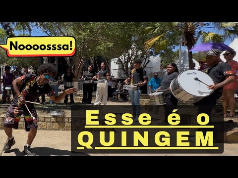 Percussão do Conexão Afro Quingem  em  Jenipapo de Minas MG. no 7 de Setembro de 2025