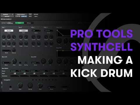 Pro Tools | SynthCell: Making a Kick Drum