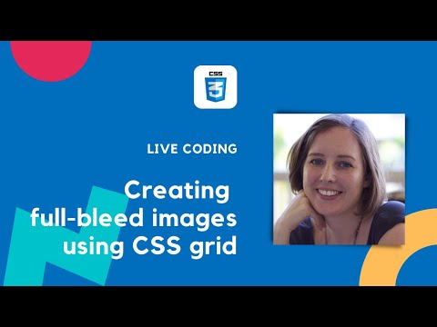 Full bleed images using CSS grid layout