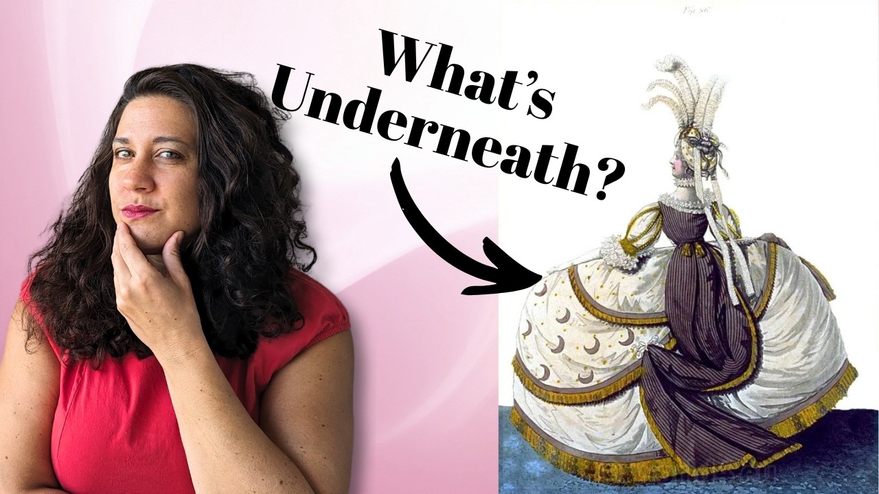 I Made a HUGE Pannier for the Wackiest of Historical Outfits!