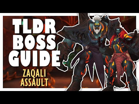 TLDR ZAQALI ASSAULT Normal/Heroic Boss Guide | WoW 10.1 Aberrus Guide