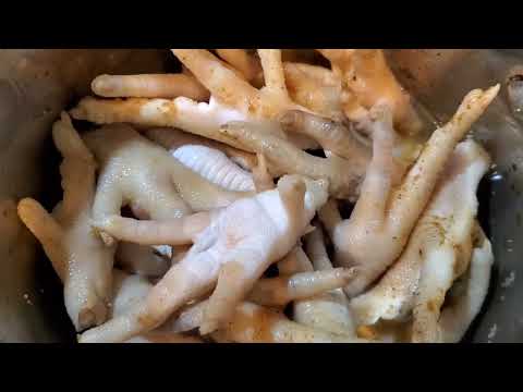 DELICIOUS CHICKEN FOOT: SOUTHERN STYLE CHICKEN FEET RECIPE | CHICKEN PAWS #FOLLOWME