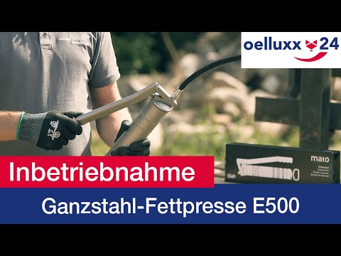 Ganzstahl Fettpresse E500 - oelluxx24