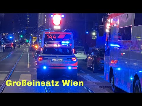 ALARMSTUFE 2 | Feuerwehreinsatz in Wien | 04.02.2023