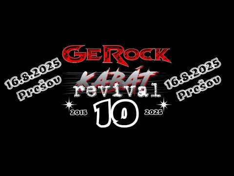 GeRock Kabát revival - výročný koncert 10 rokov