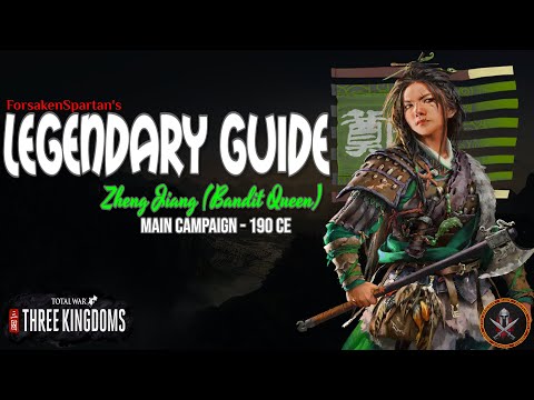 Zheng Jiang "Main Campaign - 190CE" LEGENDARY GUIDE (ROMANCE) First 20 turns Gameplay.
