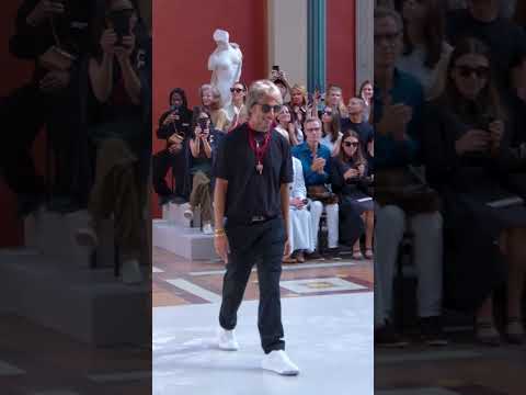 LOLI BAHIA CLOSES THE VALENTINO SHOW! #shorts