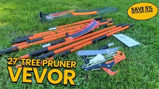 Vevor 27' Tree Pruner 4k