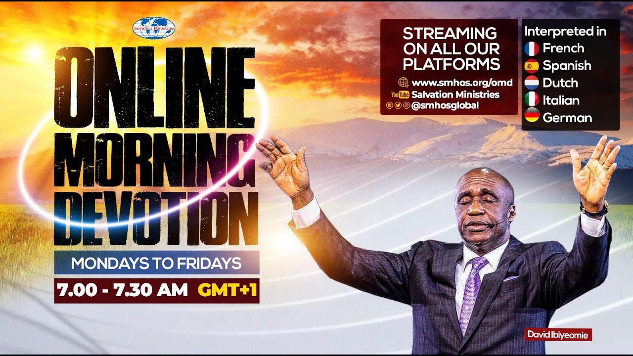 Online Morning Devotion | Tuesday, 1st  August  2023.