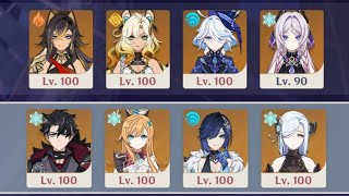 【原神】Ver.Luna VI a 螺旋12層 拳で戦うキャラをキャリーして星9攻略【Genshin Impact】