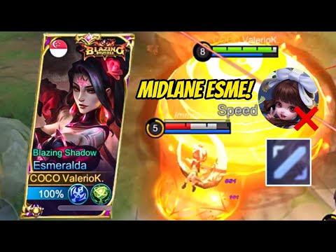 RIP CHANG’E! Midlane Esmeralda DESTROYS Everyone With TURRET DIVE! 🔥 - Top Global Esme 🏆 | MLBB