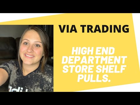Via Trading Unboxing And Review! High End Department Store Shelf Pulls