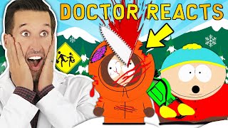 ER Doctor REACTS to South Park Kenny&#39;s Absurd Deaths