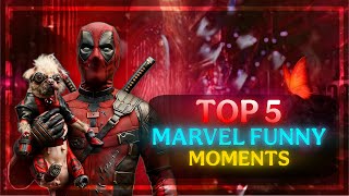 Top 5 Marvel Funniest Moments! @rkeditz48 