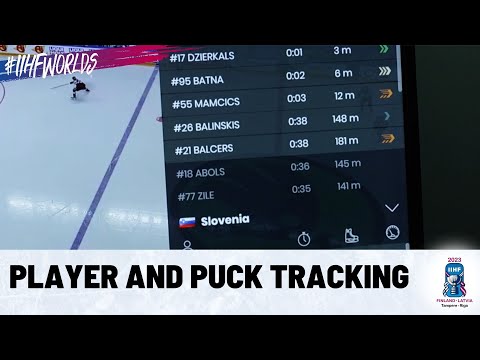 Хоккей IIHF Player and Puck Tracking | 2023 #IIHFWorlds