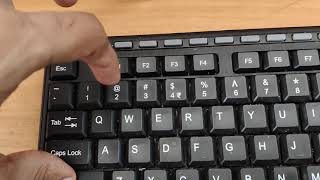 How to write at in keyboard