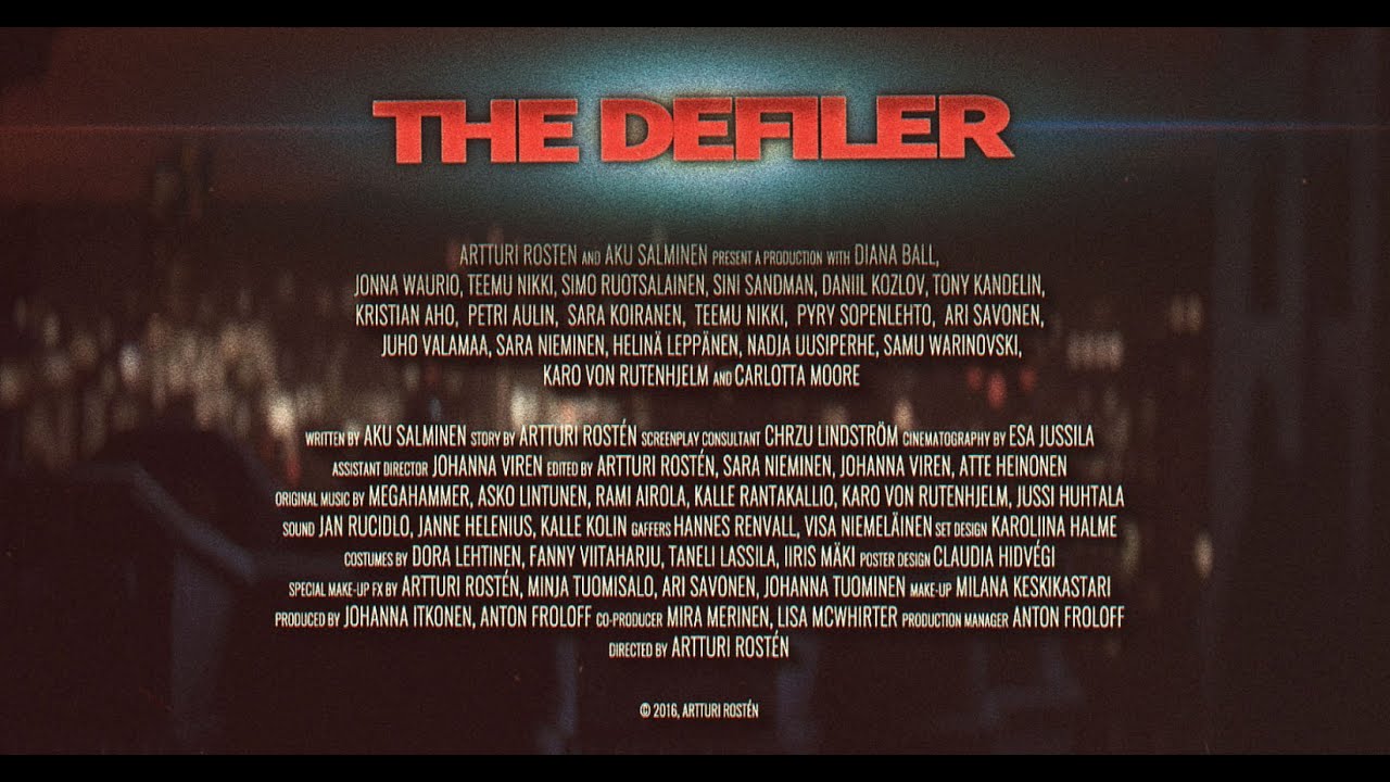 The Defiler - Häpäisijä (2016) Official Trailer #1