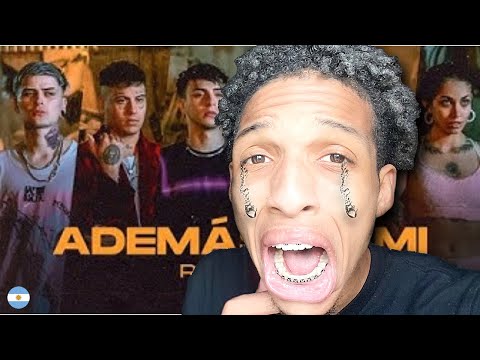 Rusherking, Tiago PZK, KHEA, LIT Killah, Duki, Maria Becerra - ADEMAS DE MI REMIX | AMERICAN REACTS!