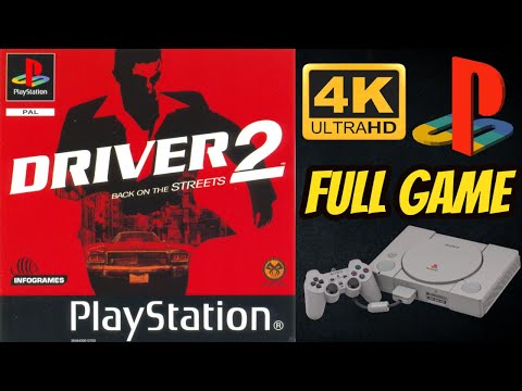 Driver 2 | PS1 | 4K60ᶠᵖˢ UHD🔴 | Longplay Walkthrough Playthrough Full Movie Game