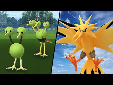 EVENTO ZAPDOS SHINY EM REIDES NO POKÉMON GO! NOVA IORQUE - FAKE GPS COM POKÉMON GO!