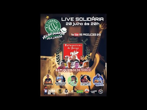 LIVE NA LAJE DO LINCOLN REIS - VELHA GUARDA VILA LINDOIA
