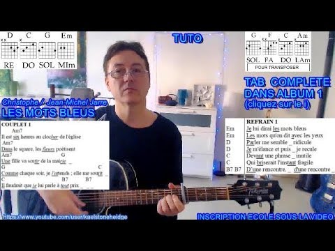 download lagu mp3 mp4 Tablature Les Mots Bleus, download lagu Tablature Les Mots Bleus gratis, unduh video klip Tablature Les Mots Bleus
