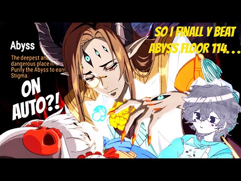 So i finally beat Abyss Floor 114...ON AUTO?!(NO MECHANICS EXPLAINED)