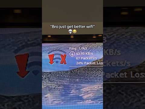 “Just get Ethernet 🤓” For those who game with a far away wifi router 💯 #fortnite