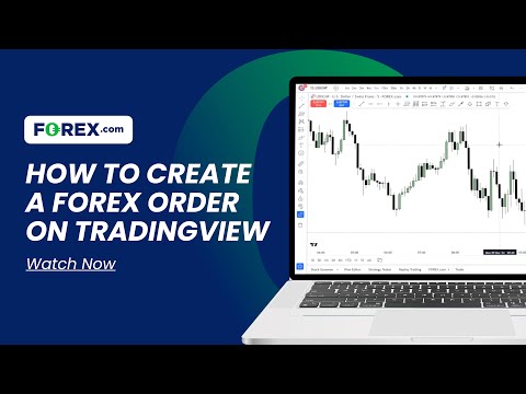 How to Create a Forex Order on TradingView | FOREX.com