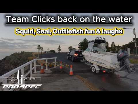  Loaded Up on Inkers! Port Phillip Bay Squid Frenzy! Clicks Team back on the water