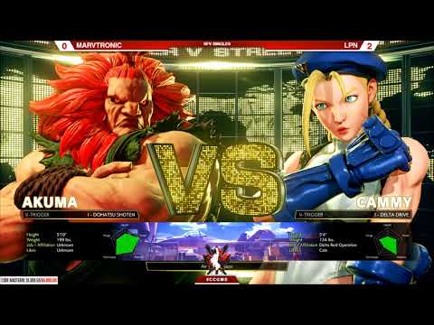 Street Fighter V @Canada Cup Gaming Master Series 2018 Bracket Matches Part 7
