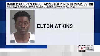 VIDEO: Summerville man arrested in connection with Bluffton bank robbery