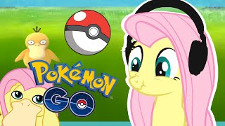 Fluttershy plays Pokemon Go | CATCH THEM ALL!