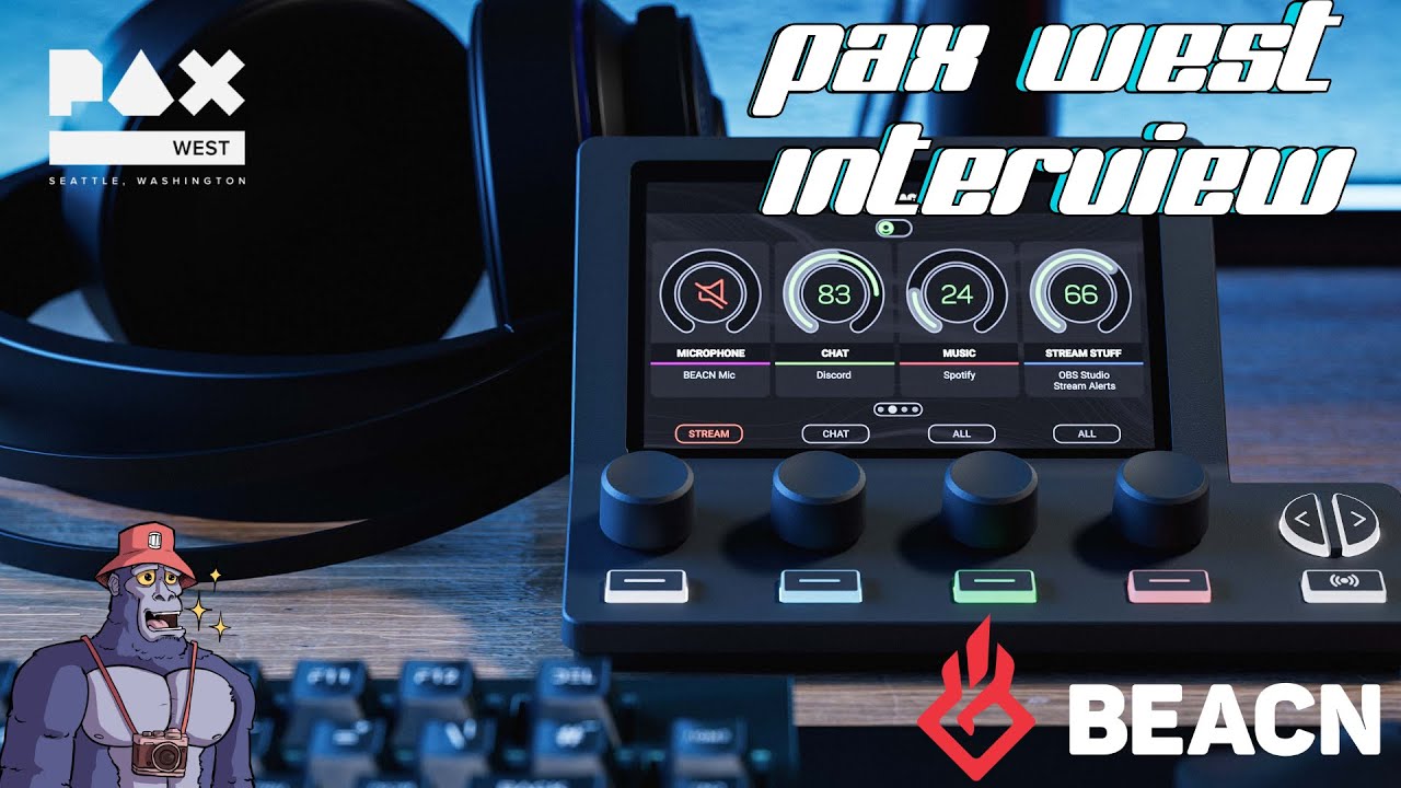 Hands on with @beacn  PAX WEST 2024