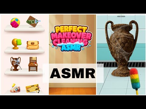 Perfect Makeover Cleaning ASMR Level 9-16 Gameplay Walkthrough - YouTube